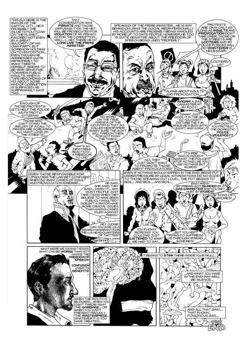 Londra Free Word Centre'da Sergilenecek Çizgi Öyküler / Angry Turks / sayfa 2